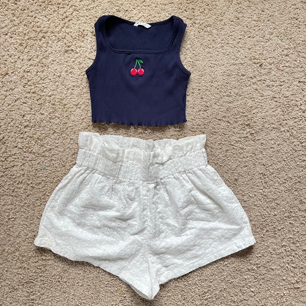 Shein shorts and tops